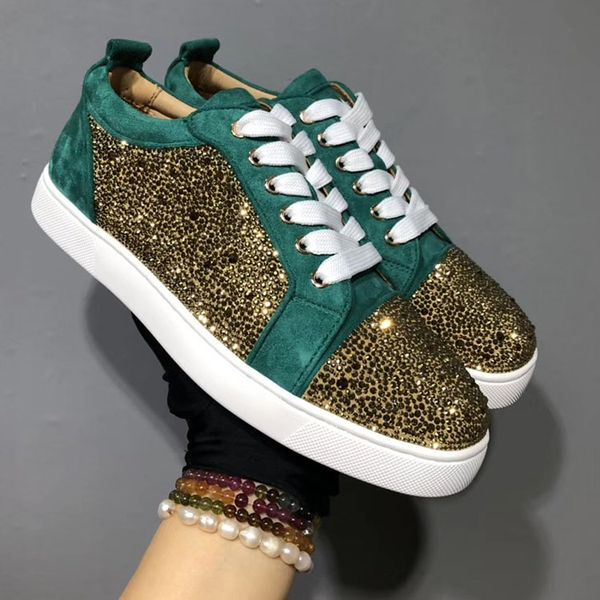 designer luxury shoes men women studded spikes platform sneakers vintage genuine leather casual rivet sneaker, Black
designer luxury shoes men women studded spikes platform sneakers vintage genuine leather casual rivet sneaker, Black
