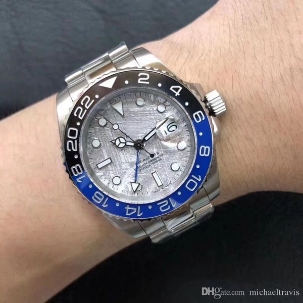 new U1 Factory GMT II Batman Mens Watch Retro graffiti Dial Automatic Mechanical 18ct Stainless Steel Ceramic Bezel Sapphire Glass watch1
new U1 Factory GMT II Batman Mens Watch Retro graffiti Dial Automatic Mechanical 18ct Stainless Steel Ceramic Bezel Sapphire Glass watch1