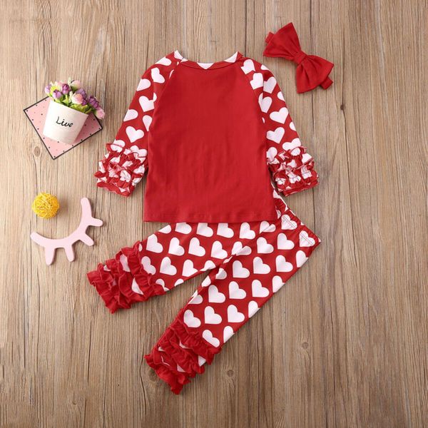 0-24m infant baby girl clothes sets valentine's day love heart print ruffle t-shirt pants leggings set, White
0-24m infant baby girl clothes sets valentine's day love heart print ruffle t-shirt pants leggings set, White