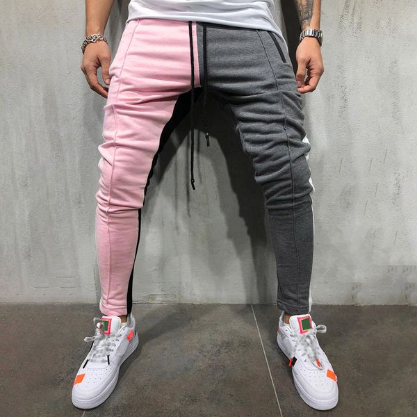 fashion men's pant casual solid loose patchwork color sweatpant trousers joggers skinny slim pants male clothes dropshipping, Black
fashion men's pant casual solid loose patchwork color sweatpant trousers joggers skinny slim pants male clothes dropshipping, Black