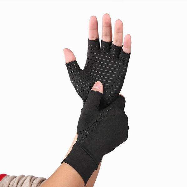 women men copper arthritis gloves compression carpal tunnel trig finger joint pain relief, Blue;gray
women men copper arthritis gloves compression carpal tunnel trig finger joint pain relief, Blue;gray