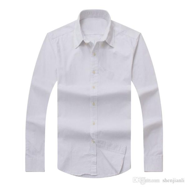 2017 new fall men's long sleeve shirt cotton shirt men's polo casual solid regular fit men's shirts fashion ing, White;black
2017 new fall men's long sleeve shirt cotton shirt men's polo casual solid regular fit men's shirts fashion ing, White;black