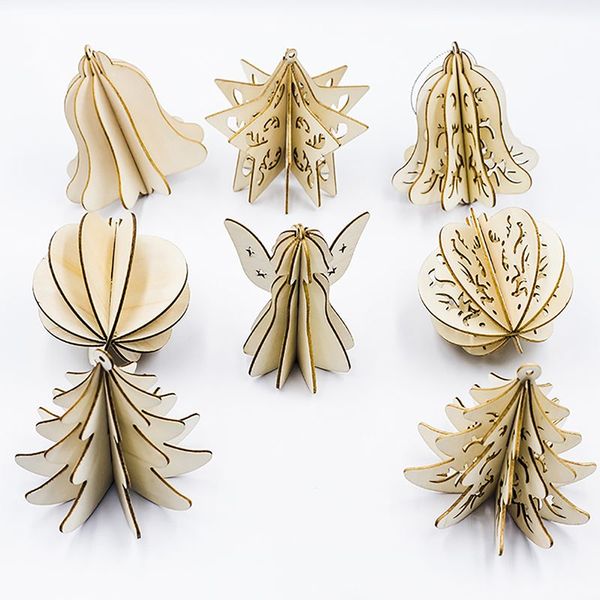 5pcs вуд ломтики сплайсинга diy 3d christmas подвесок с ханг строки для xmas дерева или дома крытые украшения produtos natalinos
5pcs вуд ломтики сплайсинга diy 3d christmas подвесок с ханг строки для xmas дерева или дома крытые украшения produtos natalinos