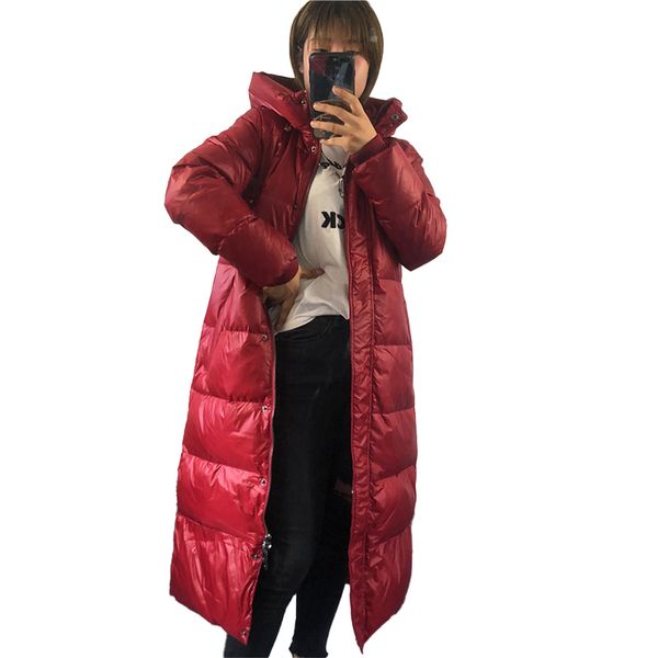 women's long cotton coat 2020 new winter korean slim bright thickened super long knee thick warm solid color sleeve coat n1, Black
women's long cotton coat 2020 new winter korean slim bright thickened super long knee thick warm solid color sleeve coat n1, Black