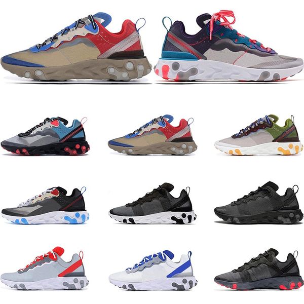 2019 react element 55 87 running shoes for men women red triple black white sports sneakers shoes size 36-45
2019 react element 55 87 running shoes for men women red triple black white sports sneakers shoes size 36-45