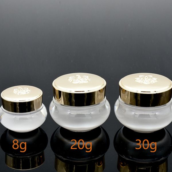 8g/20g/30g face cream cosmetic container acrylic empty makeup jar box portable refillable lotion bottles for travel
8g/20g/30g face cream cosmetic container acrylic empty makeup jar box portable refillable lotion bottles for travel