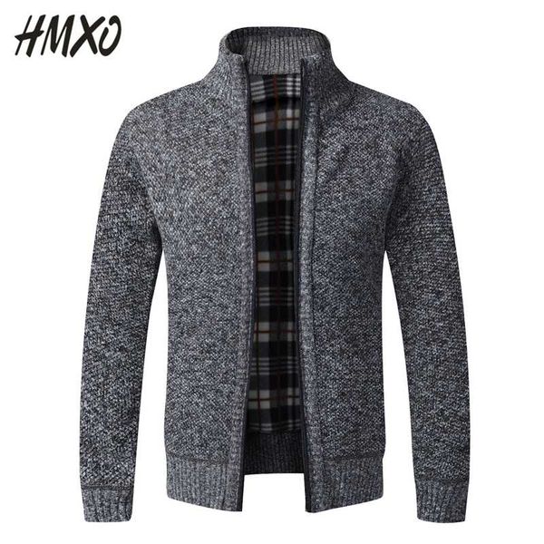men's sweaters hmxo 2021 fashion mens cardigan sweater autumn stand collar zipper knitted casual sweatercoat coats men warm clothes siz, White;black
men's sweaters hmxo 2021 fashion mens cardigan sweater autumn stand collar zipper knitted casual sweatercoat coats men warm clothes siz, White;black