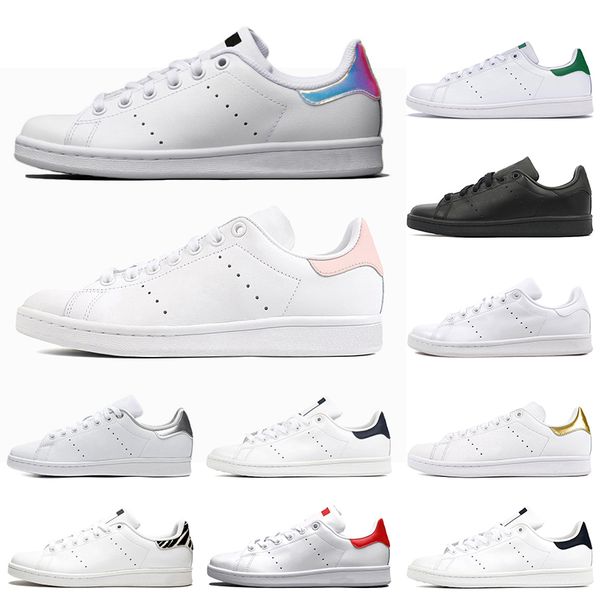 smith men women flat casual leather skateboard punching shoes white black green silver outdoor sports sneakers size 36-44
smith men women flat casual leather skateboard punching shoes white black green silver outdoor sports sneakers size 36-44