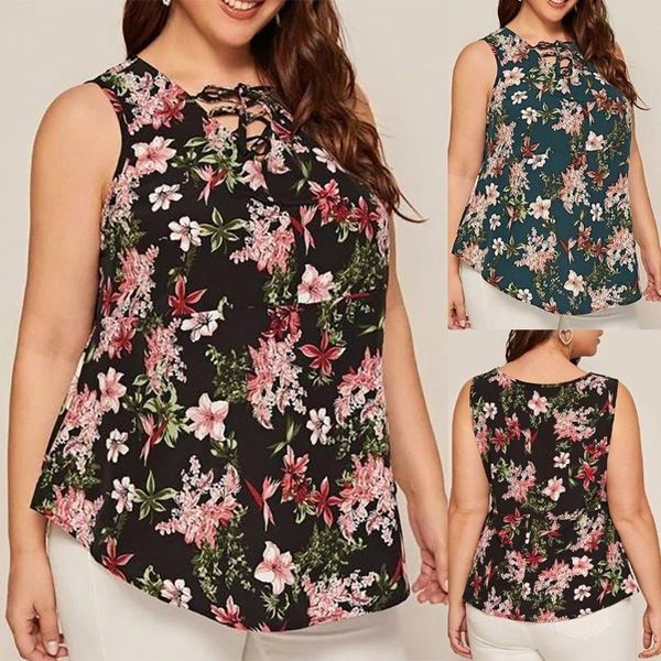 2020 chiffon blouse sleeveless halter shirt flower summer printed loose woman plus size blouse fashion elegant blusas#y3, White
2020 chiffon blouse sleeveless halter shirt flower summer printed loose woman plus size blouse fashion elegant blusas#y3, White
