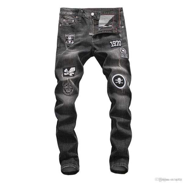 2019 autumn and winter europe and the united states gray trend wash low waist feet nightclub fashion boutique jeans trousers men size 28-38, Blue
2019 autumn and winter europe and the united states gray trend wash low waist feet nightclub fashion boutique jeans trousers men size 28-38, Blue