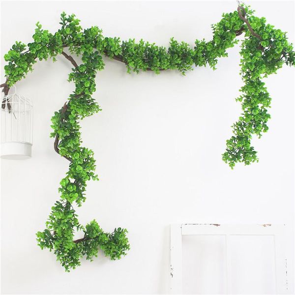 artificial green leaf hanging vine plant vine for wall decoration green home office table decor 1.9 m
artificial green leaf hanging vine plant vine for wall decoration green home office table decor 1.9 m