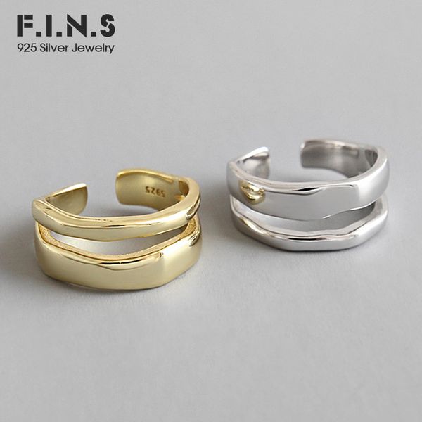 f.i.n.s fashion 925 sterling silver rings double layer female finger ring silver 925 opening adjustable ring ladies fine jewelry
f.i.n.s fashion 925 sterling silver rings double layer female finger ring silver 925 opening adjustable ring ladies fine jewelry