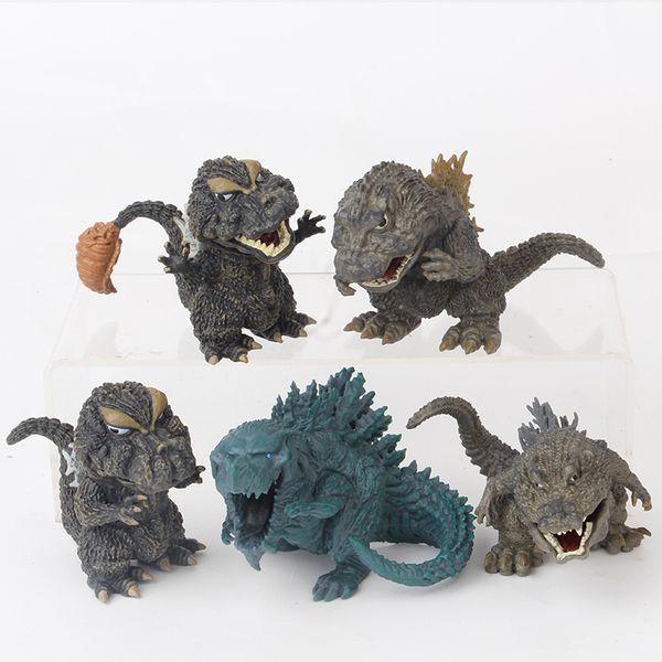 5pcs/set q version movie figures gojira dragon action figure collectible model toys dolls
5pcs/set q version movie figures gojira dragon action figure collectible model toys dolls