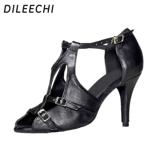 dileechi brand black genuine leather latin dance shoes women's ballroom dancing shoes soft outsole square dance
dileechi brand black genuine leather latin dance shoes women's ballroom dancing shoes soft outsole square dance