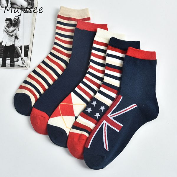 new autumn cotton men sock printing fashion england style mens tube socks comfortable winter breathable high elasticity 5 colors, Black
new autumn cotton men sock printing fashion england style mens tube socks comfortable winter breathable high elasticity 5 colors, Black