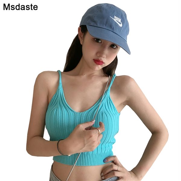 knitted camis women crop sleeveless strap t shirt slim lady bralette tank female camisole vest new short club, White
knitted camis women crop sleeveless strap t shirt slim lady bralette tank female camisole vest new short club, White