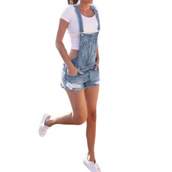 womens jeans fashion solid color overalls casual jumpsuits relaxed short romper casual oversize relaxed short romper, Blue 
womens jeans fashion solid color overalls casual jumpsuits relaxed short romper casual oversize relaxed short romper, Blue