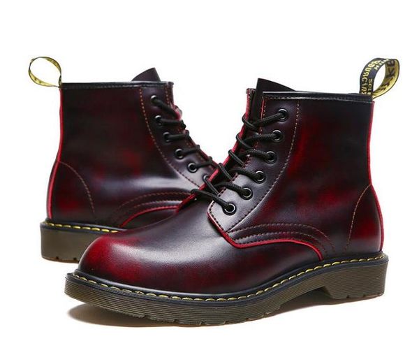 men snow boots 2019 british desert vintage classic genuine leather military boots thick heel motorcycle men's shoe, Black
men snow boots 2019 british desert vintage classic genuine leather military boots thick heel motorcycle men's shoe, Black