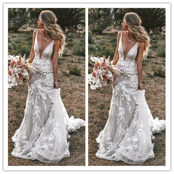 lace wedding dresses arabic dubai bridal gowns deep v-neck mermaid vestido de novia long train robe de mariee, White
lace wedding dresses arabic dubai bridal gowns deep v-neck mermaid vestido de novia long train robe de mariee, White