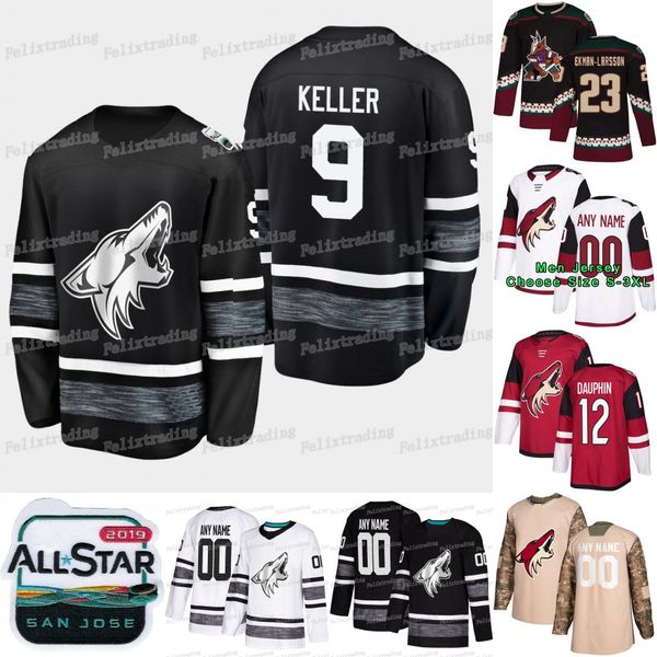 9 Clayton Keller 2019 All Star Arizona Coyotes Oliver Ekman-Larsson Dave Bolland Barrett Nick Schmaltz Brad Richardson Lawson Crouse Jersey
9 Clayton Keller 2019 All Star Arizona Coyotes Oliver Ekman-Larsson Dave Bolland Barrett Nick Schmaltz Brad Richardson Lawson Crouse Jersey