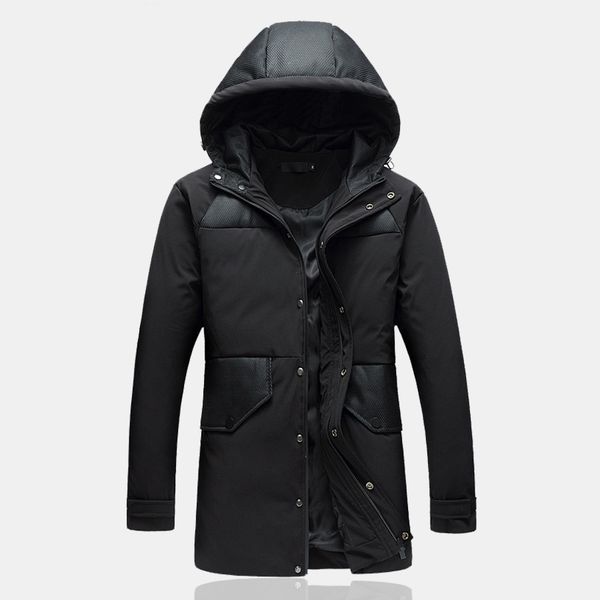 men 90% white duck down parkas hooded men's long style zippers jacket coats winter thick clothes male black
men 90% white duck down parkas hooded men's long style zippers jacket coats winter thick clothes male black