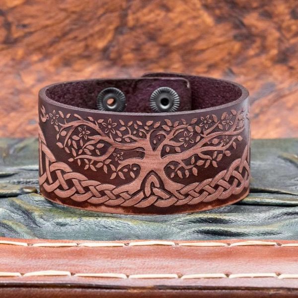 brown color leather bracelets for woman men cuff with tree of life bracelet vintage handmade jewelry gifts, Black
brown color leather bracelets for woman men cuff with tree of life bracelet vintage handmade jewelry gifts, Black