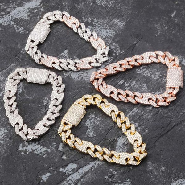 12mm 7/8inch diamond cuban link chain men gold plated cz jewelry mens bracelets hip hop bracelet, Black
12mm 7/8inch diamond cuban link chain men gold plated cz jewelry mens bracelets hip hop bracelet, Black