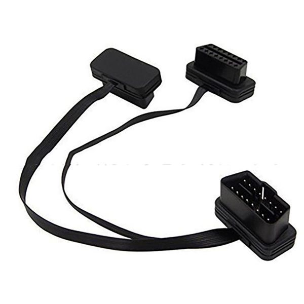 16 pin male to double female splitter flat thin connector extension cable for odb2 memory saver battery replace tool
16 pin male to double female splitter flat thin connector extension cable for odb2 memory saver battery replace tool
