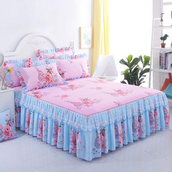floral fitted sheet cover graceful lace bedspread bedroom bed cover skirt decoration non-slip mattress skirt cubrecama
floral fitted sheet cover graceful lace bedspread bedroom bed cover skirt decoration non-slip mattress skirt cubrecama