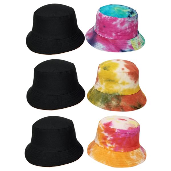 women summer hat fashion concsie casual colorful double wear sunscreen beach travel bucket hat, Blue;gray
women summer hat fashion concsie casual colorful double wear sunscreen beach travel bucket hat, Blue;gray
