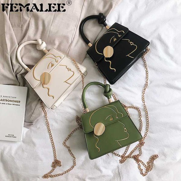 elegant chain small hand bags women crossbody bag girls' face embroidery shoulder messenger bag lady knot handle luxury handbags
elegant chain small hand bags women crossbody bag girls' face embroidery shoulder messenger bag lady knot handle luxury handbags