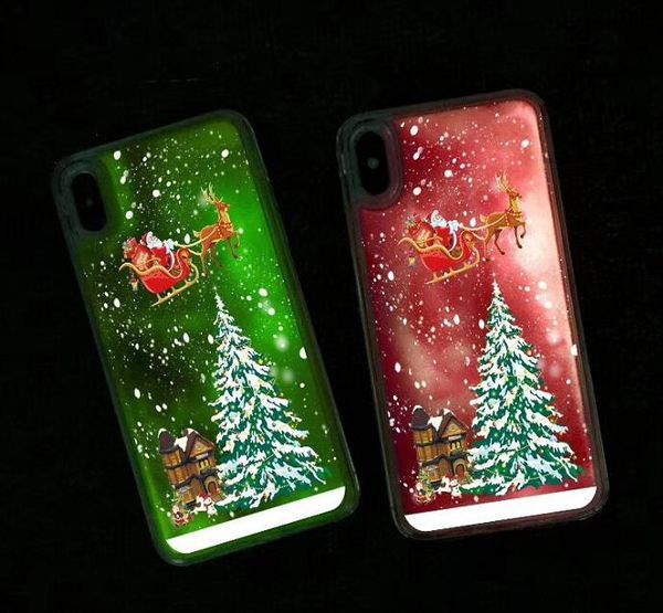 Световая Рождество Bling Жидкое чехол для Iphone 11 Pro XS MAX X XR 8 7 Plus 6 Snow Tree Xmas Quicksand Светящи
Световая Рождество Bling Жидкое чехол для Iphone 11 Pro XS MAX X XR 8 7 Plus 6 Snow Tree Xmas Quicksand Светящи