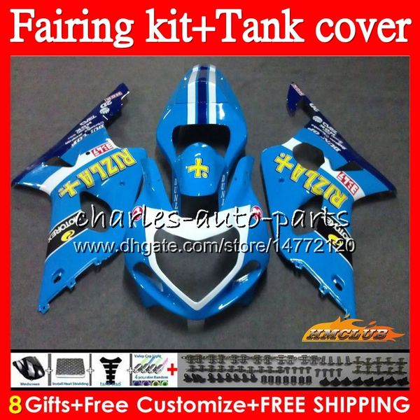 body+tank for suzuki k2 gsxr-1000 gsx r1000 gsxr 1000 bodywork 86no.60 rizla blue new gsx-r1000 00 01 02 gsxr1000 2000 2001 2002 fairing kit
body+tank for suzuki k2 gsxr-1000 gsx r1000 gsxr 1000 bodywork 86no.60 rizla blue new gsx-r1000 00 01 02 gsxr1000 2000 2001 2002 fairing kit