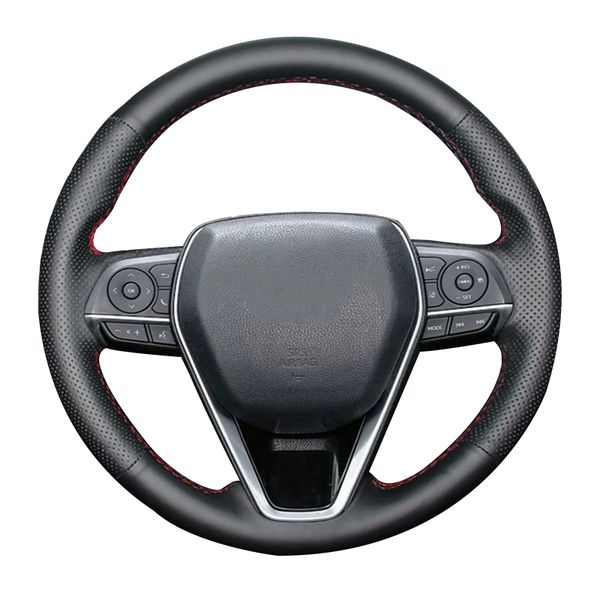 black artificial leather steering wheel covers for camry 2018-2019 avalon 2019 corolla 2019-2020 rav4 2019
black artificial leather steering wheel covers for camry 2018-2019 avalon 2019 corolla 2019-2020 rav4 2019
