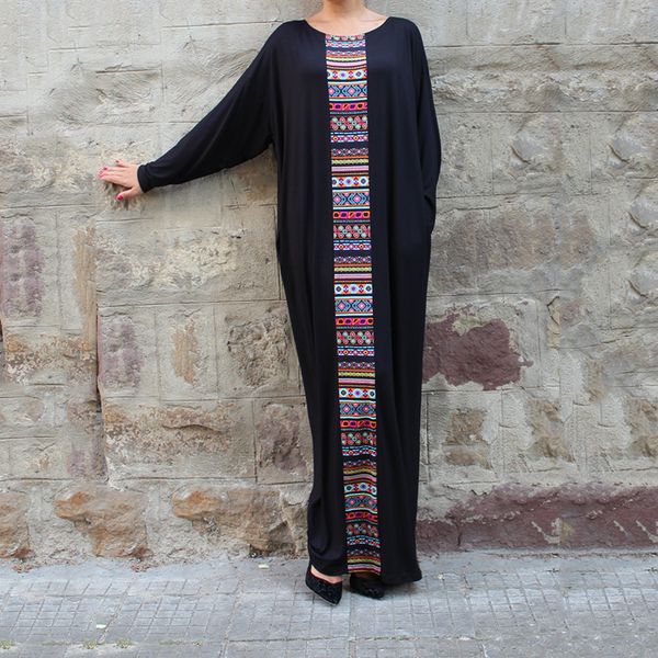 casual print maxi dress long robe gowns long sleeve abaya muslim kimono loose style ramadan middle east arab islamic clothing, Black;gray
casual print maxi dress long robe gowns long sleeve abaya muslim kimono loose style ramadan middle east arab islamic clothing, Black;gray