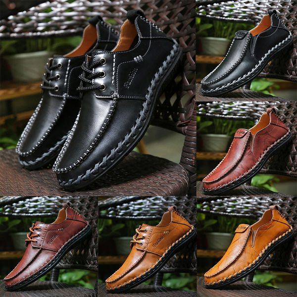 genuine leather luxury designer brand male casual shoes lace-up or slip-on men's suit shoe dress shoes zapatos drivers loafers shoes, Black
genuine leather luxury designer brand male casual shoes lace-up or slip-on men's suit shoe dress shoes zapatos drivers loafers shoes, Black