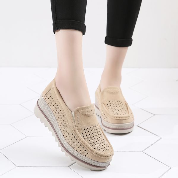 2019 spring women flats shoes platform sneakers slip on flat hollow ladies loafers leather casual shoes women creepers moccasins cj191220, Black
2019 spring women flats shoes platform sneakers slip on flat hollow ladies loafers leather casual shoes women creepers moccasins cj191220, Black