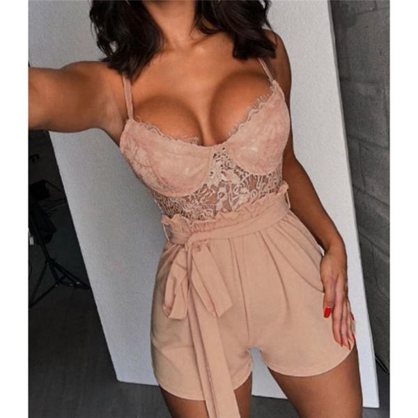 women's jumpsuits & rompers miarhb 2021 fashion women lace bodysuit summer vest tank casual playsuit short pant body mujer 4m10, Black;white
women's jumpsuits & rompers miarhb 2021 fashion women lace bodysuit summer vest tank casual playsuit short pant body mujer 4m10, Black;white
