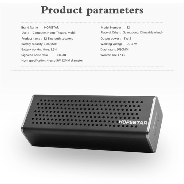 hopestar s2 bluetooth-динамик беспроводная водонепроницаемая колонка ipx6 bass мини-сабвуфер портативный с tf-картой usb fm-микрофон зарядка
hopestar s2 bluetooth-динамик беспроводная водонепроницаемая колонка ipx6 bass мини-сабвуфер портативный с tf-картой usb fm-микрофон зарядка