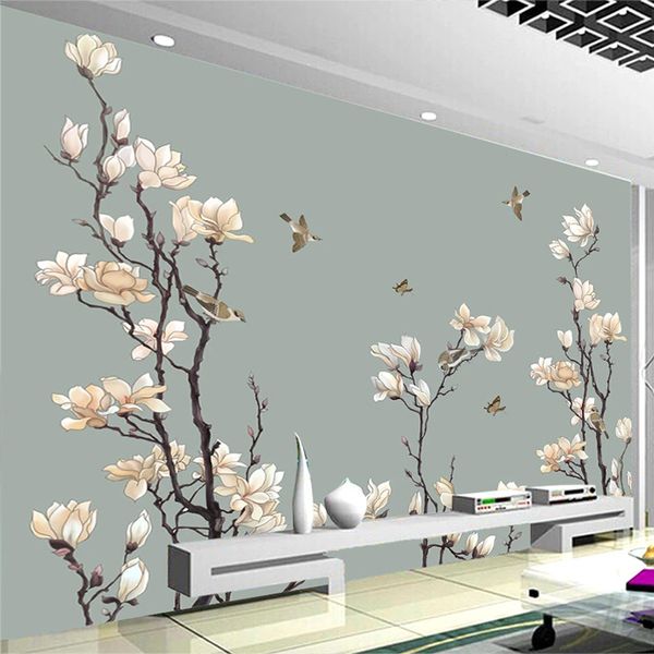 p wallpaper chinese style hand-painted magnolia flowers birds murals living room tv study home decor papel de parede fresco
p wallpaper chinese style hand-painted magnolia flowers birds murals living room tv study home decor papel de parede fresco