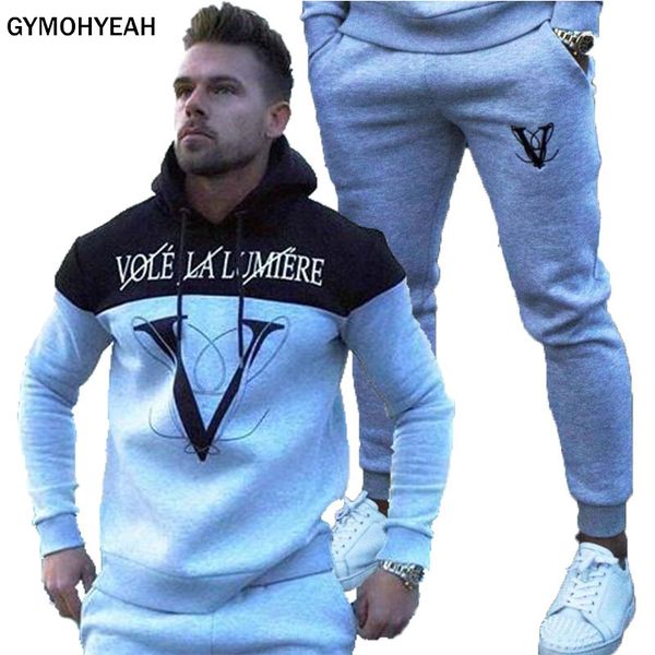 новые мужские наборы спортивный костюм мужчины спортивный костюм chandal hombre survetement homme trainingspak mannen tuta uomo мужская мода, Gray
новые мужские наборы спортивный костюм мужчины спортивный костюм chandal hombre survetement homme trainingspak mannen tuta uomo мужская мода, Gray