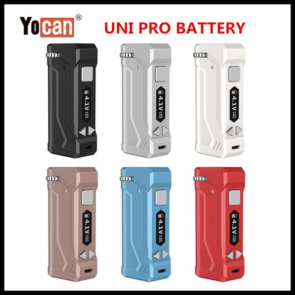 Yocan UNI Pro Box Mod С 650mAh Напряжение Регулируемая Vape Ecigs Батарея для магнитных 510 резьбовыми испарителем Картриджи тележках 100% Authentic
Yocan UNI Pro Box Mod С 650mAh Напряжение Регулируемая Vape Ecigs Батарея для магнитных 510 резьбовыми испарителем Картриджи тележках 100% Authentic