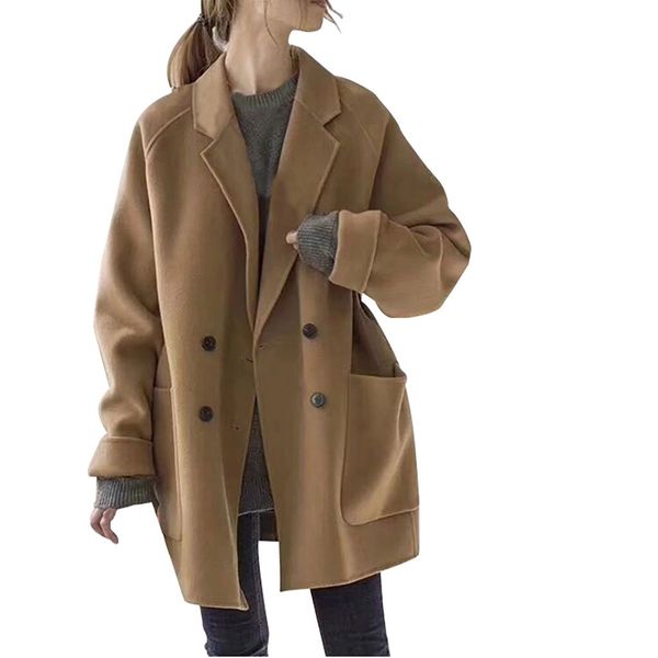 new coat women plus size women's coat women's abrigos mujer invierno new women clothing manteau femme woolen, Black
new coat women plus size women's coat women's abrigos mujer invierno new women clothing manteau femme woolen, Black