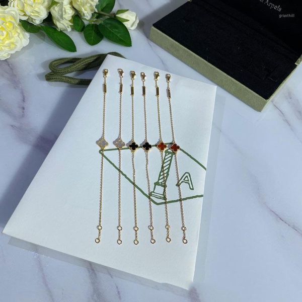 bracelet clover bracelet jewelry one flowers 925 sterling silver women wedding jewelry1, Golden;silver
bracelet clover bracelet jewelry one flowers 925 sterling silver women wedding jewelry1, Golden;silver