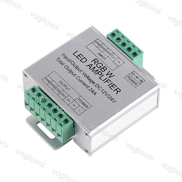 led rgbw amplifier dc12-24v input 24a 4 channel output rgbw led strip power repeater console controller eub
led rgbw amplifier dc12-24v input 24a 4 channel output rgbw led strip power repeater console controller eub