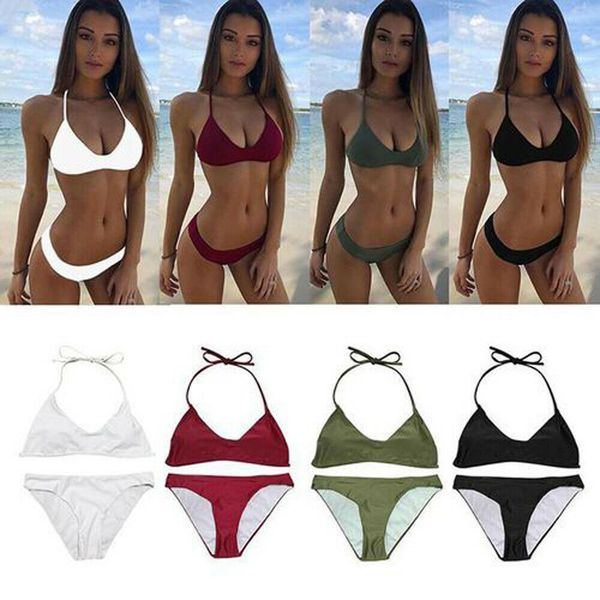 summer new woman ladies solid color strap bikini set beachwear swimming bathing suit swimsuit
summer new woman ladies solid color strap bikini set beachwear swimming bathing suit swimsuit