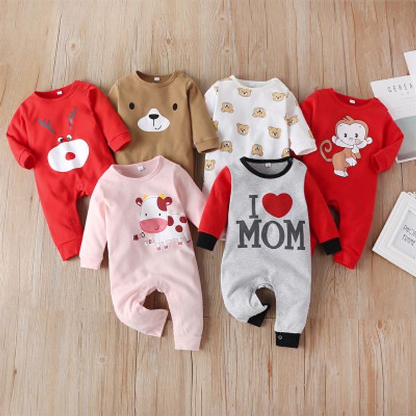 spring and autumn fashion baby jumpsuit cartoon newborn romper out clothing baby girl clothes boy clothes girl, Blue
spring and autumn fashion baby jumpsuit cartoon newborn romper out clothing baby girl clothes boy clothes girl, Blue
