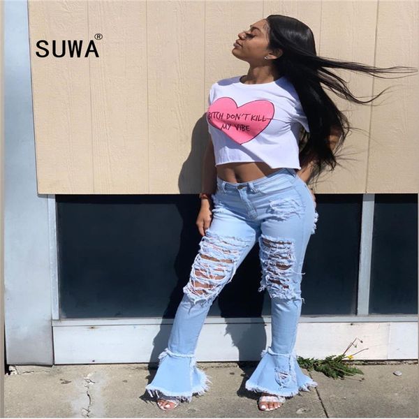 fashion retro streetwear women jeans light blue denim vintage holow-out hole flare long pants female button trousers, Black;white
fashion retro streetwear women jeans light blue denim vintage holow-out hole flare long pants female button trousers, Black;white