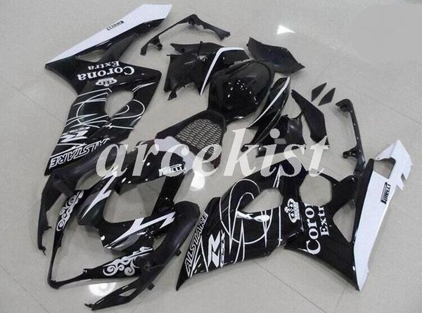 4 подарки новый abs мотоцикл обтекатели набор, пригодный для suzuki gsxr1000 gsxr1000 k5 2005 2006 05 06 кузовостроение комплект cool черный 
4 подарки новый abs мотоцикл обтекатели набор, пригодный для suzuki gsxr1000 gsxr1000 k5 2005 2006 05 06 кузовостроение комплект cool черный