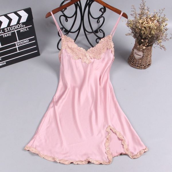 summer new lace lady suspender sleep skirt nightwear casual spaghetti strap nightdress chinese satin nightgown sleepwear, Black;red
summer new lace lady suspender sleep skirt nightwear casual spaghetti strap nightdress chinese satin nightgown sleepwear, Black;red